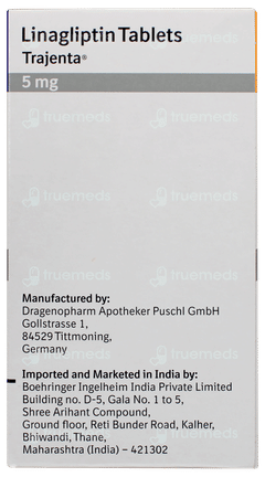 Trajenta 5mg Tablet 10 Trajenta 5mg Tablet 10