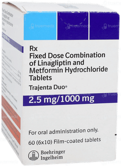 Trajenta Duo 2.5mg/1000mg Tablet 10