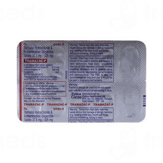 Tramazac P 325/37.5 MG Tablet 10