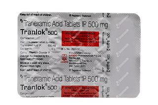 Tranlok 500 MG Tablet 10