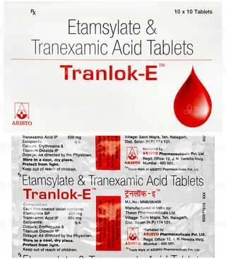 Tranlok E Tablet 10