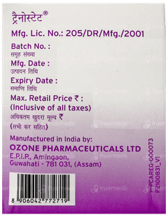 Tranostat Tablet 15 Tranostat Tablet 15