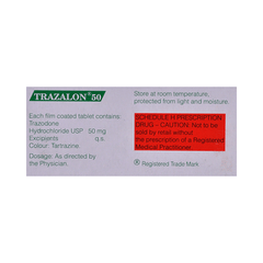 Trazalon 50 Tablet 10