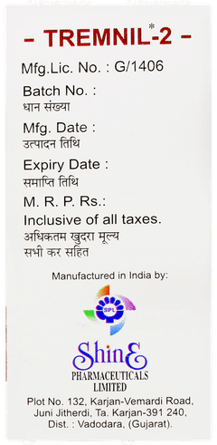 Tremnil 2 Tablet 10 Tremnil 2 Tablet 10