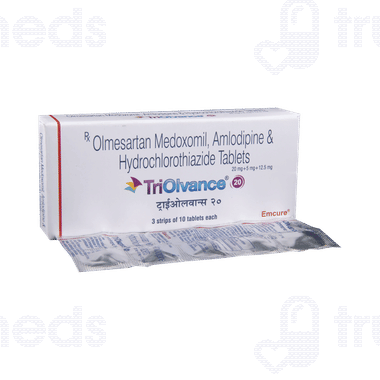 Tri Tablet Tri Olvance 20 Mg Tablet 10 - Uses, Side Effects, Dosage, Price | Truemeds