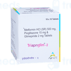 Triapriglim 2 Tablet 10