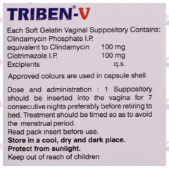 Triben V Vaginal Suppositories 7