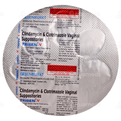 Triben V Vaginal Suppositories 7