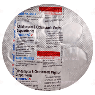 Triben V Vaginal Suppositories 7