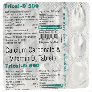 Trical D 500 Tablet 15