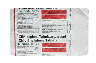 Tricinod 10/40/12.5 MG Tablet 15