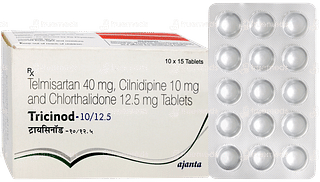 Tricinod 10/12.5 Tablet 15