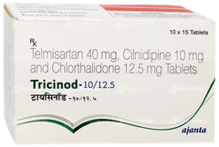 Tricinod 10/12.5 Tablet 15