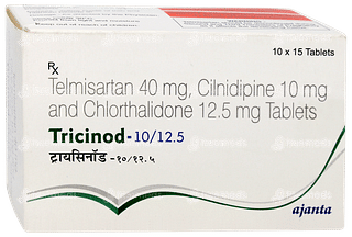 Tricinod 10/12.5 Tablet 15