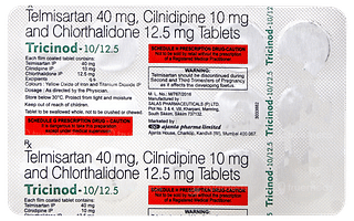 Tricinod 10/12.5 Tablet 15
