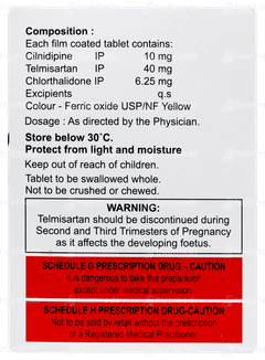 Tricinod 10/6.25 Tablet 15