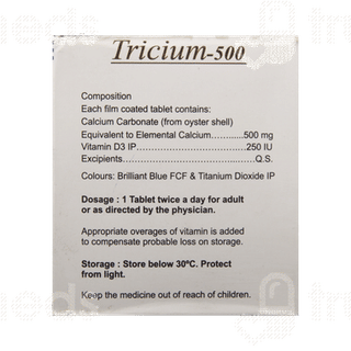 Tricium 500 Tablet 15