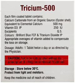 Tricium 500 Tablet 15