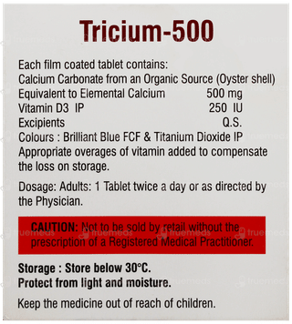 Tricium 500 Tablet 15