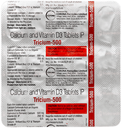 Tricium 500 Tablet 15