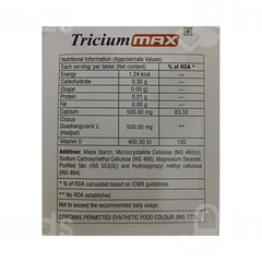 Tricium Max Tablet 15