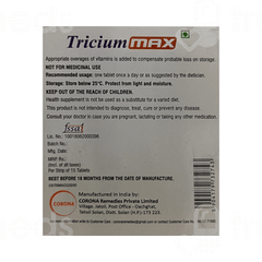 Tricium Max Tablet 15