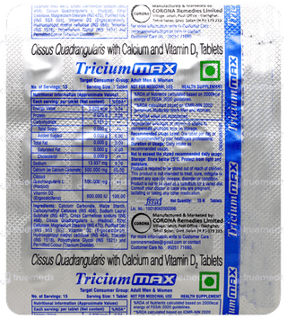 Tricium Max Tablet 15