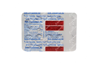 Triclazone New 80/15/500 MG Tablet 10