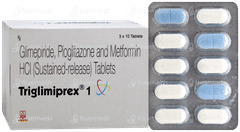 Triglimiprex 1 Tablet 10