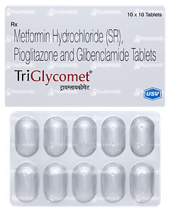 Triglycomet Tablet 10