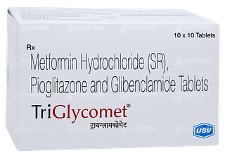 Triglycomet Tablet 10