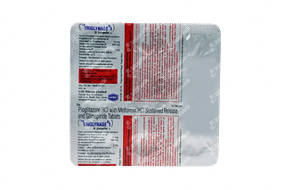 Triglynase 1/500/15 MG Tablet Sr  10