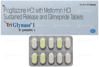 The Triglynase 1 Tablet 10