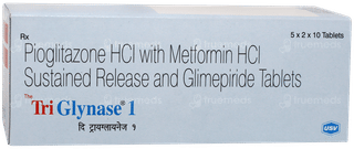 The Triglynase 1 Tablet 10
