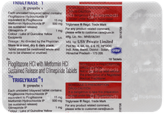 The Triglynase 1 Tablet 10