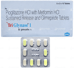 The Triglynase 1 Tablet 10