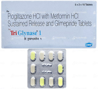 Triglynase 1 Tablet 10