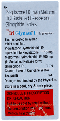 The Triglynase 1 Tablet 10