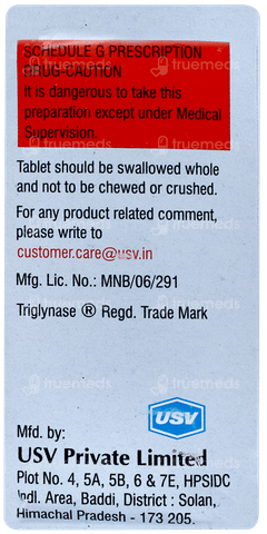 The Triglynase 1 Tablet 10