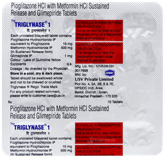 The Triglynase 1 Tablet 10