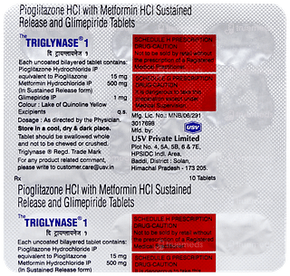 Triglynase 1 Tablet 10