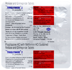 Triglynase 2 Tablet 10