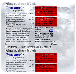 Triglynase 2 Tablet 10