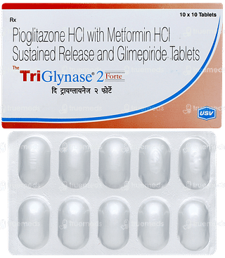 Triglynase 2 Forte Tablet 10