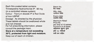 Trimacontin 60 Tablet 10