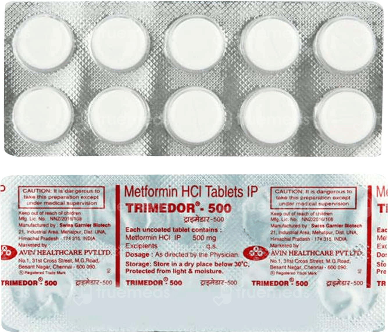 Trimedor 500 Tablet 10