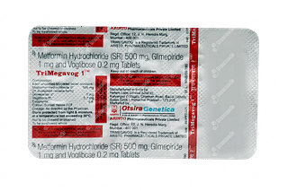 Trimegavog 0.2/500/1 MG Tablet Sr 10