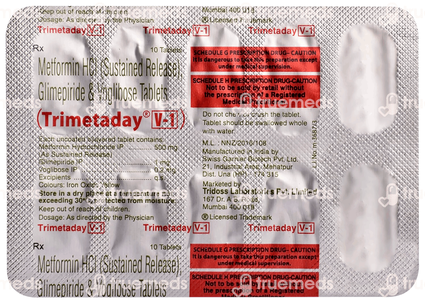 TRIMETADAY banner