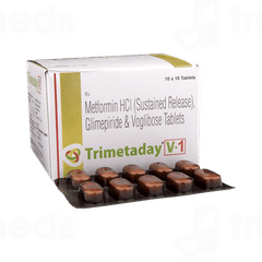 Trimetaday V 1 Tablet 10