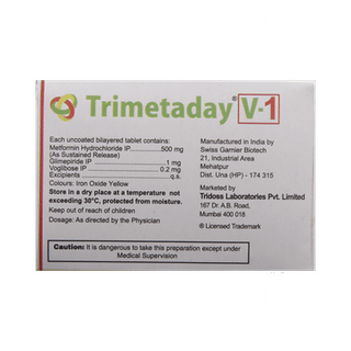Trimetaday V 1 Tablet 10